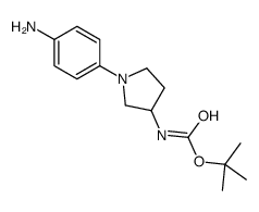 2-Methyl-2-propanyl [1-(4-aminophenyl)-3-pyrrolidinyl]carbamate