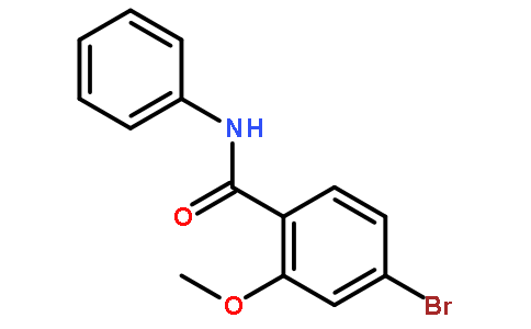 N-苯基-4-溴-2-甲氧基苯甲酰胺