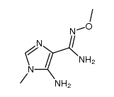 5-amino-N'-methoxy-1-methylimidazole-4-carboxamidine