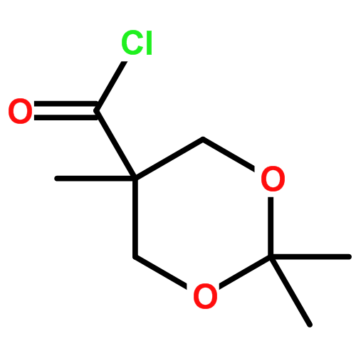 1,3-二恶烷-5-甲酰氯,2,2,5-三甲基-（9CI）