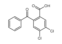 2-benzoyl-4,5-dichloro-benzoic acid
