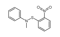 N-methyl-N-phenyl-2-nitrobenzenesulfenanilide