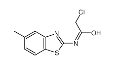 2-Chloro-N-(5-methyl-1,3-benzothiazol-2-yl)acetamide