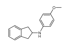 N-(4-methoxyphenyl)-2,3-dihydro-1H-inden-2-amine