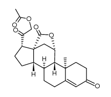 rac-21-acetoxy-11β-hydroxy-3,20-dioxo-pregn-4-en-18-oic acid-lactone