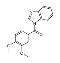 (1H-benzo[d][1,2,3]triazol-1-yl)(3,4-dimethoxyphenyl)methanone