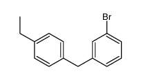 1-bromo-3-[(4-ethylphenyl)methyl]benzene