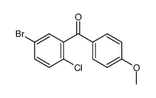 5-溴-2-氯苯基-4-乙氧基苯基-甲酮