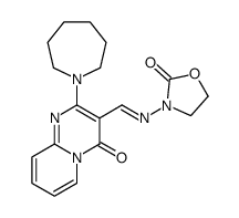 2-(1-氮杂环庚基)-3-{(E)-[(2-氧代-1,3-恶唑烷-3-基)亚氨基]甲基}-4H-吡啶并[1,2-a]嘧啶-4-酮