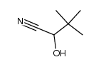 (+/-)-2-hydroxy-3,3-dimethylbutyronitrile
