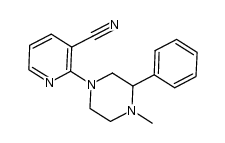 2-(4-methyl-3-phenylpiperazinyl)pyridine-3-carbonitrile