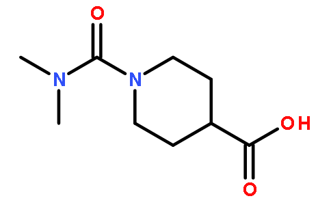 1-(二甲基氨基甲酰基)哌啶-4-甲酸