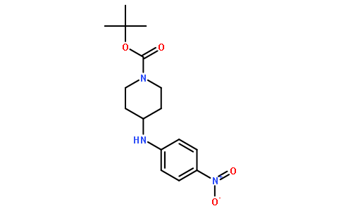 -1-哌啶羧酸，4-[（4-硝基苯基）氨基]-，1,1-dimethylethylester