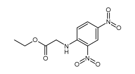 2,4-dinitro anilino acetic acid ethyl ester