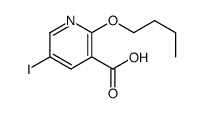 2-butoxy-5-iodopyridine-3-carboxylic acid
