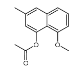 1-Acetoxy-8-methoxy-3-methyl-naphthalin