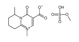 1,6-dimethyl-4-oxo-6,7,8,9-tetrahydropyrido[1,2-a]pyrimidin-1-ium-3-carboxylic acid,methyl sulfate