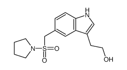 2-[5-(pyrrolidin-1-ylsulfonylmethyl)-1H-indol-3-yl]ethanol