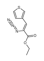 Ethyl azido-3-thiopheneacrylate