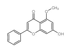 7-羟基-5-甲氧基-2-苯基-色烯- 4-酮