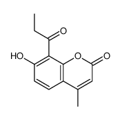 7-hydroxy-4-methyl-8-propionyl-2H-chromen-2-one