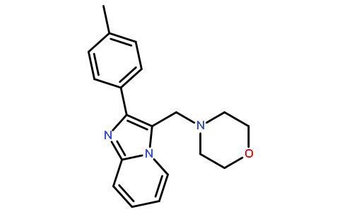 2-(4-甲基苯基)-3-(吗啉-4-基甲基)咪唑并[1,2-a]吡啶