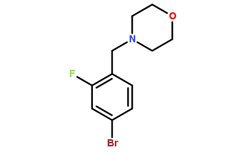 4-(4-溴-2-氟苯甲基)吗啉