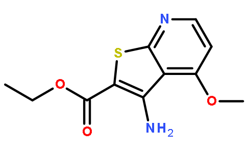 3-氨基-4-甲氧基噻吩并[2,3-B]吡啶-2-羧酸乙酯