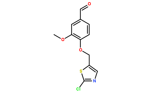 4-[（2-氯-1,3-噻唑-5-基）甲氧基]-3-甲氧基苯甲醛