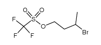 3-bromo-1-trifluoromethanesulfonyloxy-butane