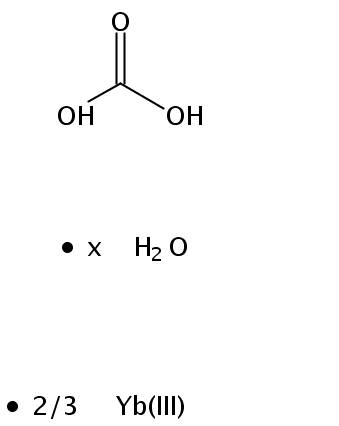 碳酸镱(iii)水合物