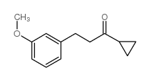 1-cyclopropyl-3-(3-methoxyphenyl)propan-1-one