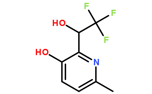 6-甲基-2-（2,2,2-三氟-1-羟基乙基）-3-吡啶醇