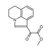 2-(5,6-二氢-4H-吡咯并[3,2,1-ij]喹啉-1-基)-2-氧代乙酸甲酯