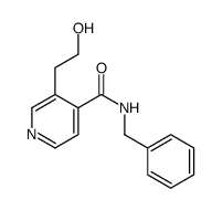 3-(2-羟基乙基)-N-(苯基甲基)-4-吡啶羧酰胺