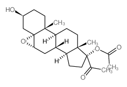 (3β,5α,6α)-3-hydroxy-20-oxo-5,6-epoxypregnan-17-yl acetate