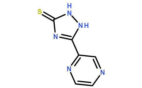 5-吡嗪-2-基-1,2-二氢-1,2,4-三唑-3-硫酮