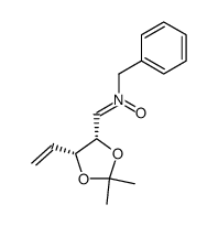 N-(((4S,5R)-2,2-dimethyl-5-vinyl-1 ,3-dioxolan-4-yl)methylene)-1-phenylmethanamine oxide