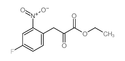 Ethyl 3-(4-fluoro-2-nitrophenyl)-2-oxopropanoate