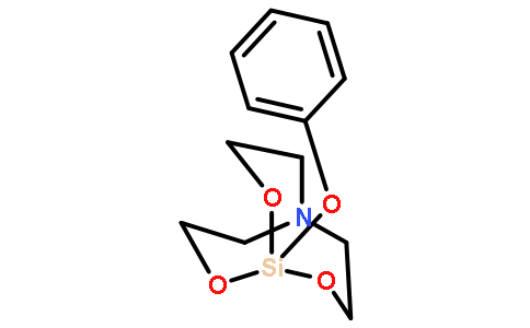5-phenoxy-4,6,11-trioxa-1-aza-5-silabicyclo[3.3.3]undecane