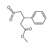 methyl (+/-)-4-nitro-3-phenylbutanoate