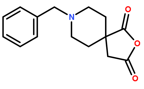 8-benzyl-3-oxa-8-azaspiro[4.5]decane-2,4-dione