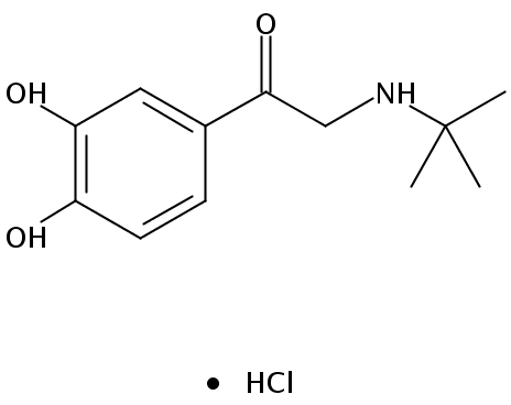 2-(叔丁基氨基)-1-(3,4-二羟基苯基)乙酮盐酸盐