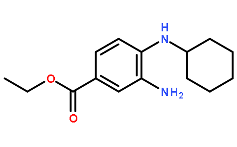 3-氨基-4-环己基氨基苯甲酸乙酯