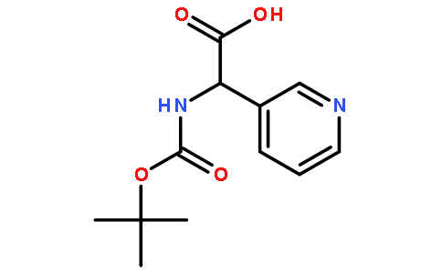 2-(Boc-氨基)-2-(3-吡啶)乙酸