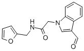 2-(3-甲酰基-1-吲哚)-N-呋喃-2-甲基乙酰胺