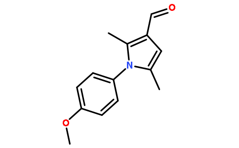 1-(4-甲氧基苯基)-2,5-二甲基-1H-吡咯-3-甲醛
