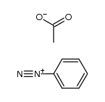 phenyldiazonium acetate