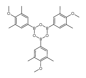 tris(4-methoxy-3.5-dimethyl phenyl)boroxine