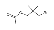 acetic acid (3-bromo-2,2-dimethyl-1-propyl)ester